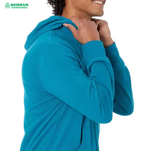 Sweat à capuche zippé unisexe de haute qualité 100% coton molletonné/éponge française Confortable, élégant, décontracté, respirant, séchage rapide - Product Image 5
