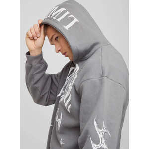 Sweats à capuche zippés personnalisés avec impression numérique pour hommes, vente en gros à prix avantageux, 100% coton, qualité supérieure, streetwear, sweat à capuche zippé pour hommes - Product Image 6