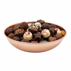 Atractivo Diseño Decorativo, Tazón de Metal Plateado para Chocolates, Soporte para Dulces, Gran Venta para Bodas, Fiestas y Cualquier Evento a un Precio Excelente - Product Image 3