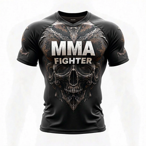 Protège-éruptions personnalisés MMA sublimés conçus pour l'entraînement des arts martiaux Gym Workout Sports de combat et performance athlétique - Product Image 3
