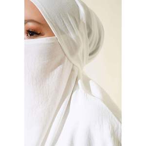 Abaya Large avec Voile Blanc - Product Image 2