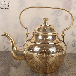 Teapot Pure Copper Boiling Water <b>Tea</b> Kettle Antique Pure Copper <b>Tea</b> <b>Pot</b> Handmade Carved <b>Pot</b> Brass <b>Tea</b> <b>Set</b> Boil Water <b>Pot</b> - Product Image 2