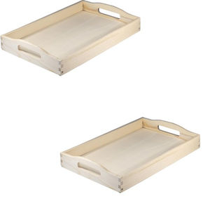 ถาดเสิร์ฟไม้อะคาเซียทำจากไม้ธรรมชาติเครื่องครัวชุดถาดเสิร์ฟ2025พรีเมี่ยม - Product Image 5