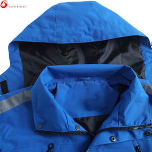 Veste coupe-vent de sport pour homme de haute qualité, toile fine, à capuche, imperméable, élégante, professionnelle - Product Image 4