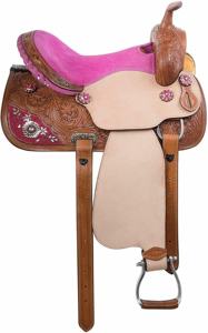 Silla de Montar de Cuero Occidental de Primera Calidad, Juego de Accesorios para Caballo a Juego, Cuero Genuino de Vaca, Silla de Montar de Cuero Natural - Product Image 2