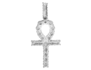 Offre Spéciale Iced Out VVS Clarity Moissanite Pendentif croix en diamant complet pour femmes hommes - Product Image 5