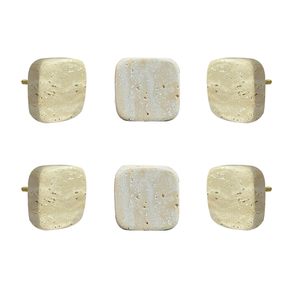 Poignée de porte carrée en marbre, poli miroir, couleur, forme et taille personnalisées, fabriqué en Inde - Product Image 3