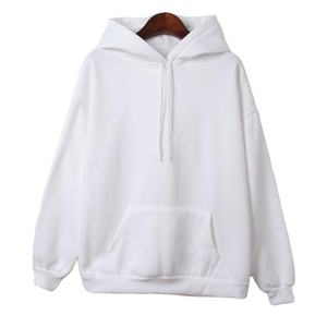 Sudadera con capucha para mujer, de alta calidad, diseño informal de Color sólido, Logo personalizado, 100% algodón, la más vendida, orientada a la exportación - Product Image 2