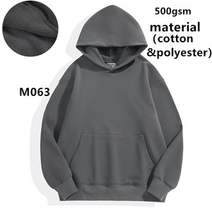 เสื้อฮู้ดกลับ2025สำหรับผู้ชายผ้าคอตตอนมีซิปรูดแบบเย็บกลับด้านได้กำหนดเองได้ - Product Image 5