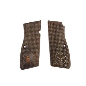 Belgio Browning 14 compatibile con taglio Laser marrone scuro ottomano Sancak e Tughra modello impugnatura