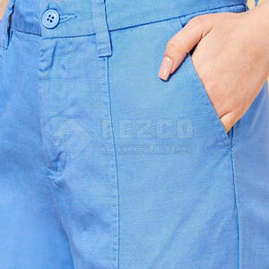 Pantalones cargo informales ligeros para mujer para ropa de calle frontal plana de verano con estilo de pasarela - Product Image 6