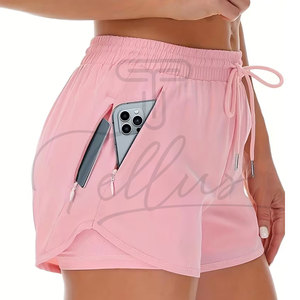 Shorts Deportivos Holgados y Ligeros para Mujer, Spandex/Poliéster, Gimnasio, Casual, Venta al por Mayor, Personalizados - Product Image 6