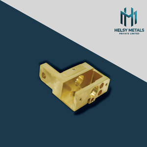 Componente Rectangular de Latón VMC Avanzado, Fresado CNC de Alta Precisión para Ensamblajes Eléctricos y Mecánicos - Product Image 4