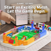 Jeu de baby-foot de table pour enfants, double face, 2 joueurs, mini-jeu de football interactif, jouet parent-enfant pour garçons et filles de 3 à 6 ans