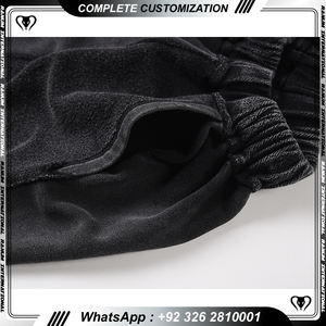 Shorts délavés à l'acide Couleur Prix de gros Conception personnalisée Shorts d'été décontractés - Product Image 4