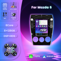 MEKEDE TS Android autoradio lecteur de système audio WIFI 4G prise en charge DVR DSP TMPS pour Mazda 6
