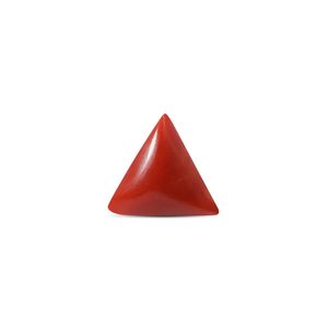 Perles de corail rouge de 9,76 carats, bijoux en os de coquillage et en corail - Product Image 1