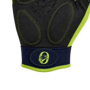 Gants de cyclisme pour hommes, vert et noir, respirants, rembourrés, pour le VTT et le cyclisme sur route, équipement de sécurité et de performance - Product Image 4
