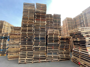 Wholesale 48x40 Single Faced 2-Way Entry Euro Plywood Solid Wood Industrial Use 3.0T Dynamic Load Capacity Lightweight <b>Pallets</b> - Product Image 6
