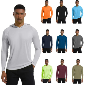 Camisas de pesca al aire libre manga larga personalizada con capucha UPF50 resistente a los rayos UV secado rápido sublimación impresa ropa de rendimiento transpirable - Product Image 6