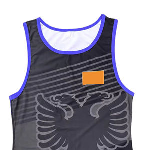 Fabricant d'uniformes de lutte, vêtements d'équipe personnalisés, impression par sublimation, qualité supérieure, maillot de lutte adulte, uniforme de lutte - Product Image 2