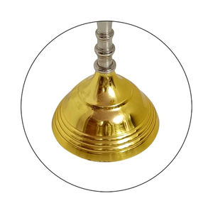 Luxueux or argent mixte décoratif bougeoir candélabre Vintage métal aluminium bougeoir à prix abordable - Product Image 5