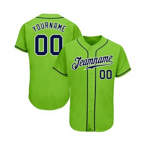 เสื้อเบสบอลเยาวชน ODM ระบายอากาศได้ดี เสื้อซอฟต์บอล เสื้อยูนิเซ็กซ์ - Product Image 1