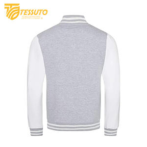 Chaqueta universitaria de estilo universitario de talla grande Vintage de fabricante al por mayor para hombre, ropa de calle informal, abrigo de invierno con letras - Product Image 4