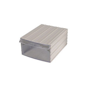 Boîte de tiroir de rangement en plastique transparent 780-K boîtes de rangement organisées pour chariot de rangement pour entrepôt et atelier - Product Image 1