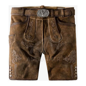 German <b>Leather</b> <b>Shorts</b> Men Bavarian German Lederhosen Authentic High Quality <b>Leather</b> <b>Shorts</b> Men's <b>Leather</b> <b>Shorts</b> - Product Image 2
