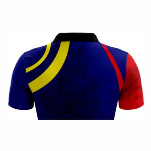 เสื้อโปโลผู้ชายเสื้อกอล์ฟพิมพ์โลโก้ได้ตามต้องการเสื้อยืดเปล่าพิมพ์ซับลิเมชันทำจากโพลีเอสเตอร์100% เสื้อยืดกอล์ฟสำหรับผู้ชาย - Product Image 6