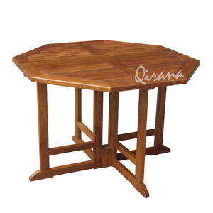 Hình Bát Giác Hình Dạng Hiện Đại Bàn Ăn Rắn Gỗ Bàn Ăn Cho Trong Nhà Và Ngoài Trời Đồ Nội Thất Giá Bán Buôn - Product Image 2