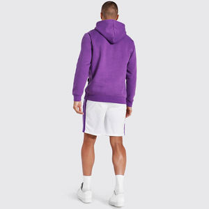 Sudadera con capucha de algodón morado de alta calidad OEM con etiqueta personalizada con bordado suelto Sudaderas de invierno Por Mayor Pastel - Product Image 2