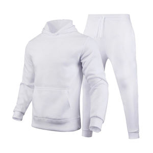 กางเกงวอร์มผ้าฟลีซขนาดพิเศษสำหรับผู้ชายผู้หญิงกางเกงมีฮู้ดสำหรับฤดูใบไม้ร่วงและฤดูหนาวออกแบบได้ตามต้องการน้ำหนัก350กรัมพิมพ์ลายปัก - Product Image 4