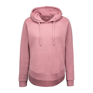 บริการขายส่ง OEM เสื้อฮู้ดดี้ผู้หญิงผ้าฝ้าย 100% สไตล์สตรีทแวร์ ไซส์พลัส พร้อมบริการสกรีนและปักโลโก้ตามแบบ - Product Image 4