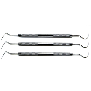 Williams Explorer CP 11/23 Sonda de ortodoncia Dental de doble extremo 3x instrumentos codificados por colores Examen de odontología Manual de acero - Product Image 1