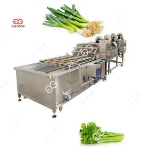 สายการผลิตผักตามสั่งเครื่องทำความสะอาดผักและผลไม้ประเภทอุตสาหกรรม - Product Image 5