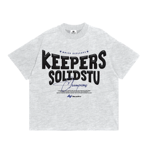 T-shirt streetwear ample Insomnia TS041 OEM ODM fabriqué au Vietnam pour femmes et hommes, 100 % coton, écologique, manches courtes, logo personnalisé - Product Image 5