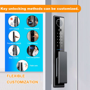 Cerraduras Digitales Biométricas con Reconocimiento Facial 3D y <span class=keywords><strong>de</strong></span> Huellas Dactilares, Control por Aplicación, Llave RFID IC Automática, Precio <span class=keywords><strong>de</strong></span> Fábrica AIEN - Product Image 2