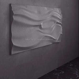 Décoration murale 3D en bois artisanal Art Déco avec cadre jaune citron Design moderne pour les célébrations d'anniversaire - Product Image 1