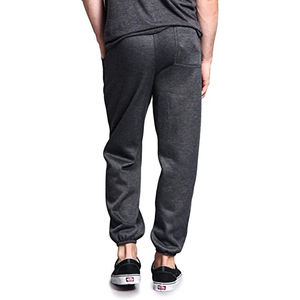 Pantalon de jogging décontracté pour homme, coupe ajustée, pour la course à pied, la salle de sport, l'entraînement et l'exercice, avec des bords bruts - Product Image 3