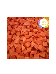 Frozen <b>Papaya</b> Cubes for Smoothies and Desserts Made from <b>Fresh</b> Tropical Fruit Vietnam Origin Export Quality - Product Image 3
