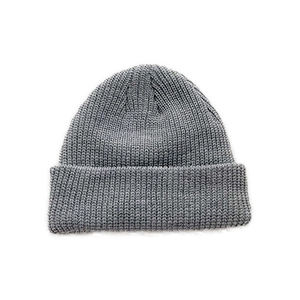 หมวกบีนนี่แฟชั่นใหม่สำหรับฤดูหนาวหมวกบีนนี่ถักแบบเรียบสำหรับฤดูหนาวโลโก้ตามสั่ง - Product Image 4