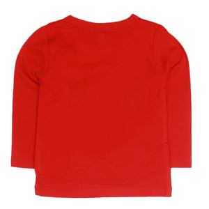 Camiseta de manga larga para niño - Roja - Product Image 3