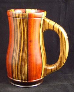 Tasse en bois POPULAIRE ASSURANTE Qualité supérieure Design moderne Parfait pour le thé, le café, le vin et la bière de Falak - Product Image 3