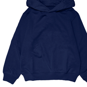 Sudadera con Capucha Extra Grande Color Azul Marino, Unisex, de Algodón y Felpa, Sudadera con Capucha Informal de Invierno, Proveedor Mayorista Personalizado - Product Image 5