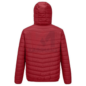 Chaqueta acolchada con capucha para hombre abrigo de invierno ligero aislado para esquí, nieve, senderismo Logotipo de diseño de color OEM personalizado - Product Image 4