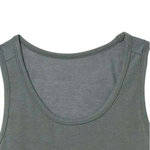 Débardeurs de sport pour hommes, décontractés, respirants, séchage rapide, écologiques, 100% coton, design personnalisé, sans manches, musculation - Product Image 6