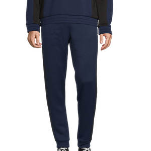 Pantalones de lana con parte delantera plana informales para hombre, cintura elástica alta, patrón recto, pana de invierno para exteriores, logotipo personalizado, peso pesado ODM/OEM - Product Image 4