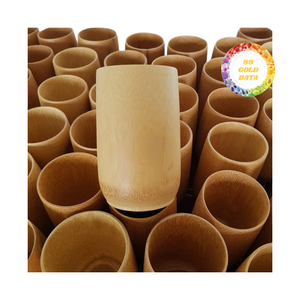 Tasse en bambou avec poignée pour thé ou café | Tasse écologique faite à la main | Conception légère, durable et sans plastique - Product Image 2